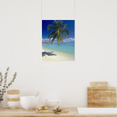 Matira Beach op het eiland Bora Bora, Genootschap Poster (Keuken)