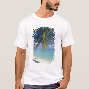 Matira Beach op het eiland Bora Bora, Genootschap T-shirt