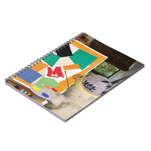 Matiseert de slak in olie door Danny Duck Notitieb Notitieboek (Linkerzijde)