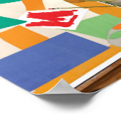 Matiseert de slak in olie door Danny Duck Poster (Hoek)