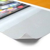 Matiseert de slak in olie door Danny Duck Poster (Hoek)