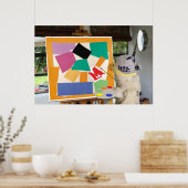 Matiseert de slak in olie door Danny Duck Poster (Keuken)