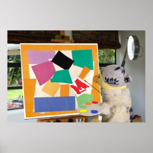 Matiseert de slak in olie door Danny Duck Poster