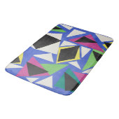 Matisse Abstract Geometrisch Blauw Knipkunst Badmat (Gekanteld)