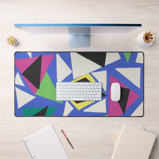 Matisse Abstract Geometrisch Blauw Knipkunst Bureaumat (Kantoor 1)