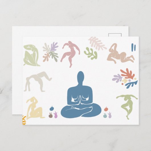 Matisse Art Meditation Elements Briefkaart (Voorkant / Achterkant)