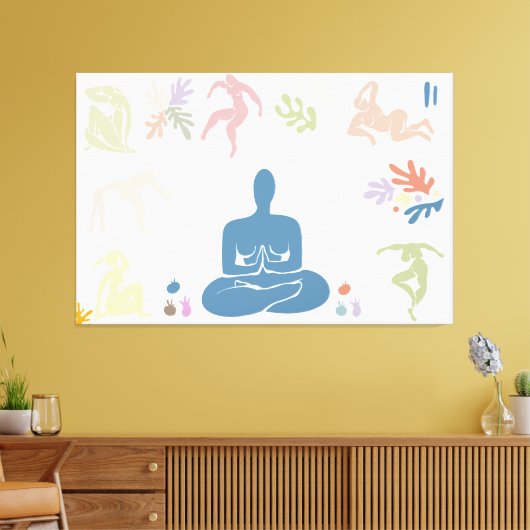 Matisse Art Meditation Elements Canvas Afdruk (Insitu (Woonkamer))