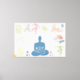 Matisse Art Meditation Elements Canvas Afdruk