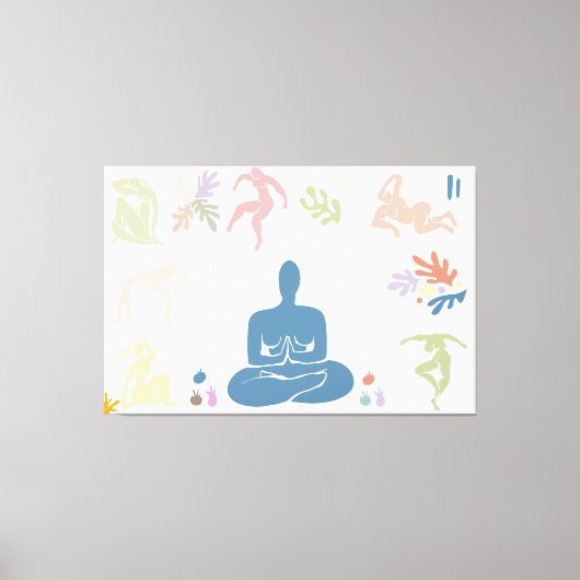 Matisse Art Meditation Elements Canvas Afdruk (Voorkant)