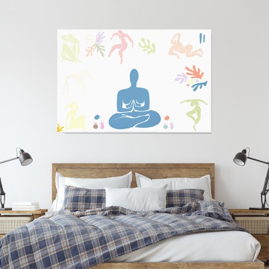 Matisse Art Meditation Elements Canvas Afdruk (Insitu (Slaapkamer))