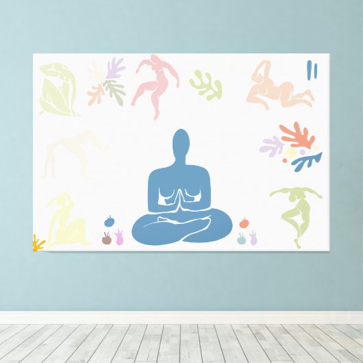 Matisse Art Meditation Elements Canvas Afdruk (Insitu (Houten vloer))