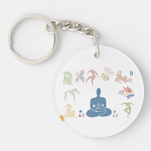 Matisse Art Meditation Elements Sleutelhanger (Voorkant)