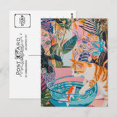 Matisse  Cat Briefkaart (Voorkant / Achterkant)