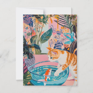 Matisse  Cat Briefkaart