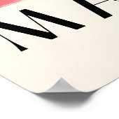 Matisse Cat Print Pink Bathroom Wall Art, Funny (Hoek)