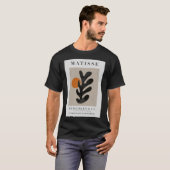 Matisse Cutout Print Oranje Neutral Matisse Art T-shirt (Voorkant volledig)