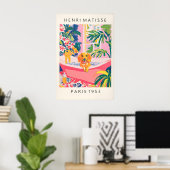 Matisse Dachshund Art Print Funny Bathroom (Thuiskantoor)