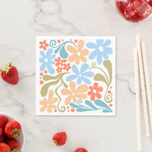 Matisse Daisies Patroon Servet (Insitu)
