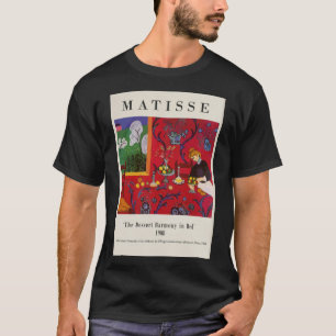 Matisse - de Dessert Harmony in Red 1908 Klassieke T-shirt