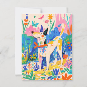 Matisse Dog  Briefkaart