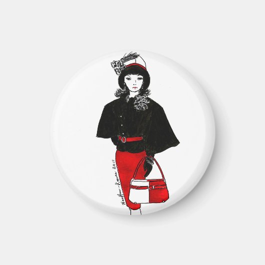 Matisse Doll Mode- Cape Jurk Magneet (Voorkant)