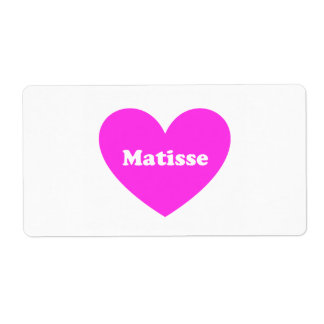 Matisse Etiket