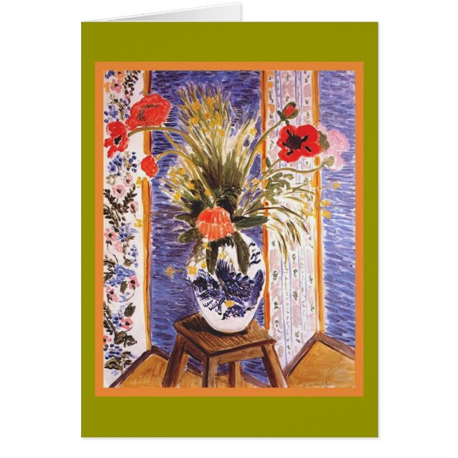 Matisse Flowers in een Bowl (Voorkant)