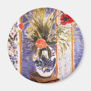 Matisse Flowers in een Bowl Magneet