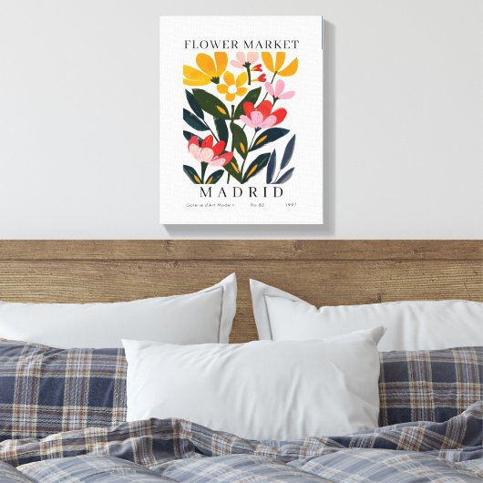 Matisse Flowers Poster, Bloemenmarkt Print (Insitu (Slaapkamer))