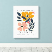 Matisse Flowers Poster, Bloemenmarkt Print (Insitu (Houten vloer))