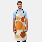 Matisse geïnspireerd: moderne Abstracte vormen Schort (Gedragen)
