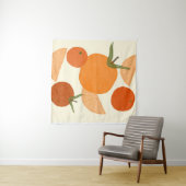 Matisse geïnspireerd: moderne Abstracte vormen Wandkleed (In Situ (horizontaal))