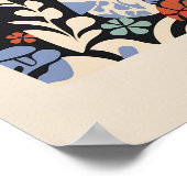 Matisse geïnspireerd Poster - Gezicht van een vrou (Hoek)