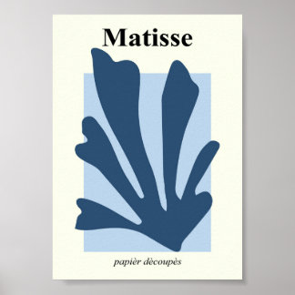 Matisse geïnspireerd vorm Poster