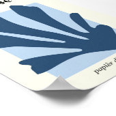 Matisse geïnspireerd vorm Poster (Hoek)