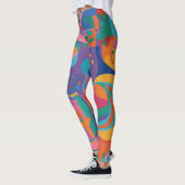 Matisse-geïnspireerde Abstracte kunst Leggings (Links)