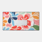 Matisse geïnspireerde bloemen bureaumat (Keyboard & Muis)