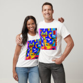 Matisse geïnspireerde kat t-shirt (Unisex)