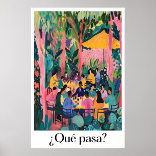 Matisse Geïnspireerde Kunstprint Resto-Cafe Verzam Poster