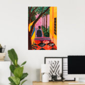 Matisse Geïnspireerde Serene Landschapskunstprint  Poster (Thuiskantoor)