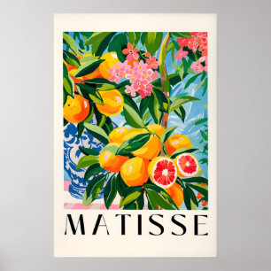 Matisse Geïnspireerde Sinaasappelboom Kunstprint S Poster