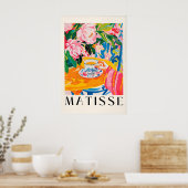 Matisse Geïnspireerde Theekop Kunstprint Mid-Centu Poster (Keuken)