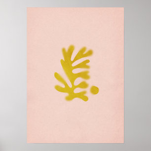 Matisse geïnspireerde vormen poster