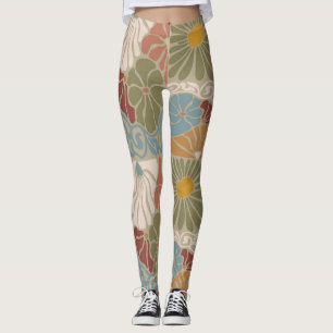Matisse Groovy bloemmotief Art Nouveau jaren 70 Bo Leggings