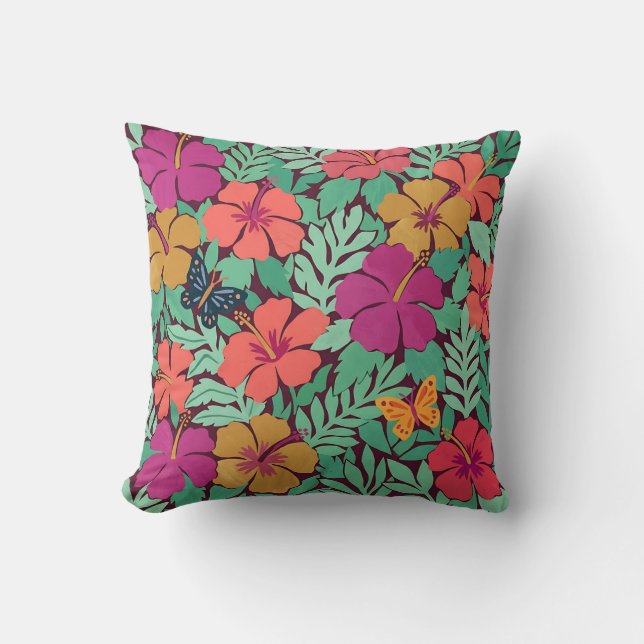Matisse Hibiscus Tuinkussen Kussen (Voorkant)