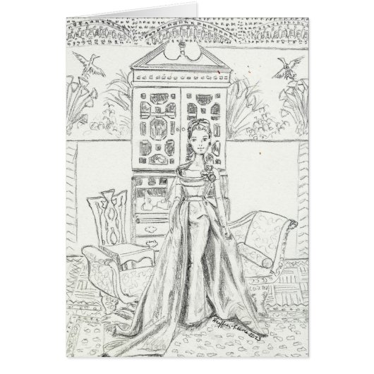 Matisse in Sage Zijde Taffeta (Voorkant)