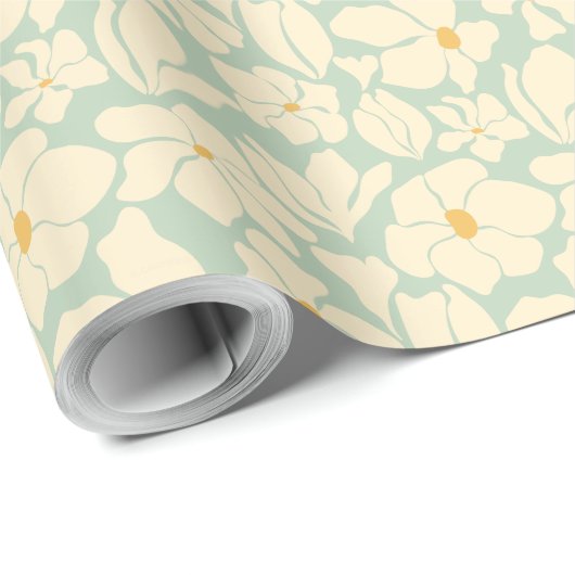 Matisse Inspired Flower Market - Barcelona Cadeaupapier (Rol Hoek)