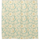 Matisse Inspired Flower Market - Barcelona Douchegordijn (Voorkant)