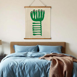 Matisse Inspired Green and Pink Hangend Wandkleed