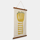 Matisse Inspired Yellow and Blue  Hangend Wandkleed (Gebogen)